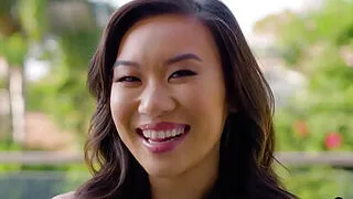 Up and close with tiny Asian teen Kimmy Kimm who loves a good spanking
